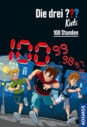 Buchcover und Innenansicht für das Buch: Die drei ??? Kids, 100, 100 Stunden