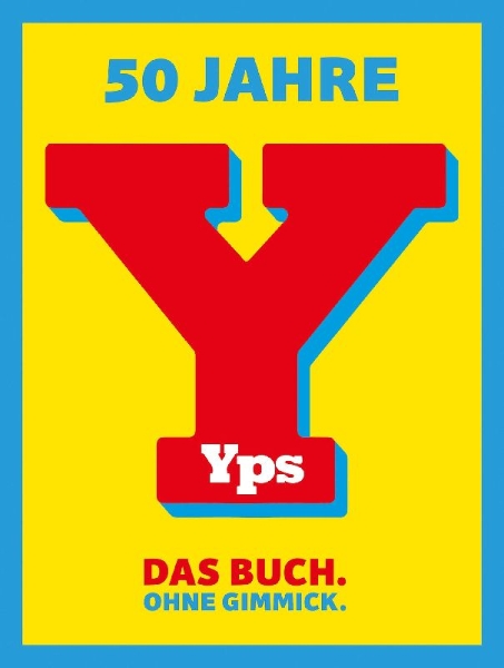 Buchcover und Innenansicht für das Buch: 50 Jahre YPS