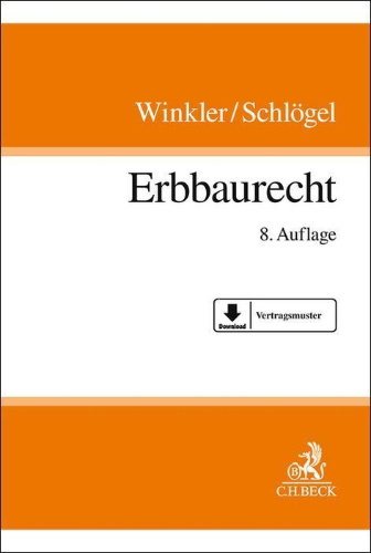Buchcover und Innenansicht für das Buch: Erbbaurecht