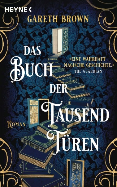 Buchcover und Innenansicht für das Buch: Das Buch der tausend Türen