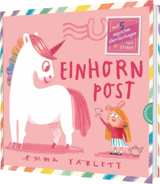 Buchcover und Innenansicht für das Buch: UNICORN POST