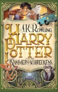 Buchcover und Innenansicht für das Buch: Harry Potter and the Chamber of Secrets