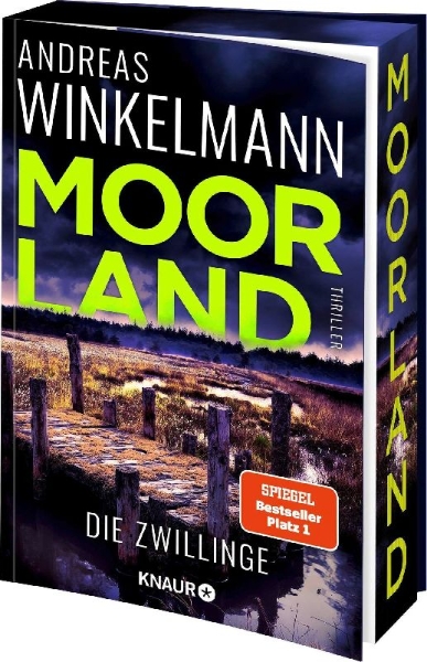 Buchcover und Innenansicht für das Buch: Moorland. Die Zwillinge