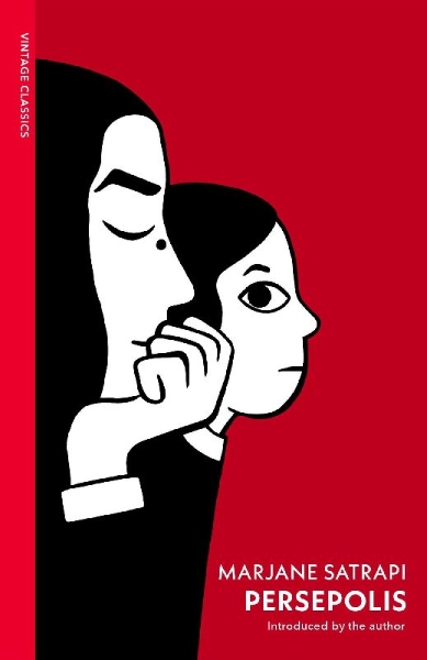 Buchcover und Innenansicht für das Buch: Persepolis