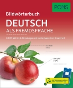 Buchcover und Innenansicht für das Buch: PONS Bildwörterbuch Deutsch als Fremdsprache