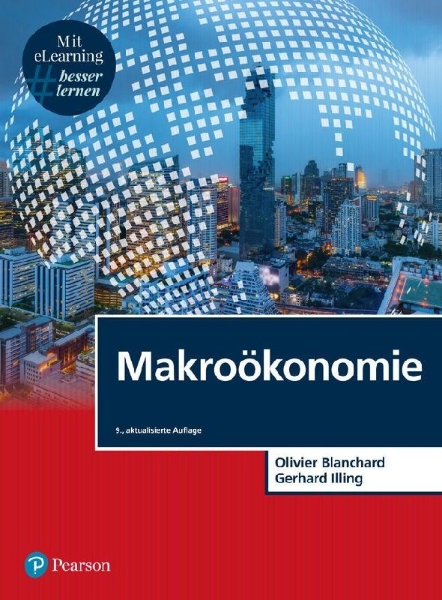 Buchcover und Innenansicht für das Buch: Makroökonomie