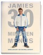 Buchcover und Innenansicht für das Buch: Jamies 30 Minuten Menüs