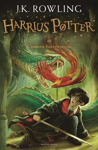 Buchcover und Innenansicht für das Buch: Harry Potter and the Chamber of Secrets