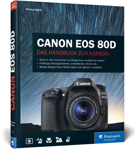 Buchcover und Innenansicht für das Buch: Canon EOS 80D