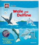 Buchcover und Innenansicht für das Buch: WAS IST WAS Junior 26. Wale und Delfine