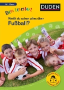 Buchcover und Innenansicht für das Buch: Dein Lesestart: Weißt du schon alles über Fußball? Ab 1. Klasse