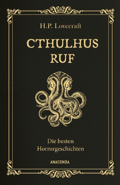 Buchcover und Innenansicht für das Buch: Cthulhus Ruf. Die besten Horrorgeschichten