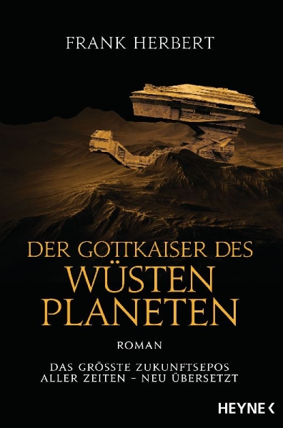 Buchcover und Innenansicht für das Buch: God Emperor of Dune