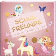 Buchcover und Innenansicht für das Buch: Schulfreunde - MÄDCHEN