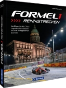Buchcover und Innenansicht für das Buch: Formel 1 Rennstrecken