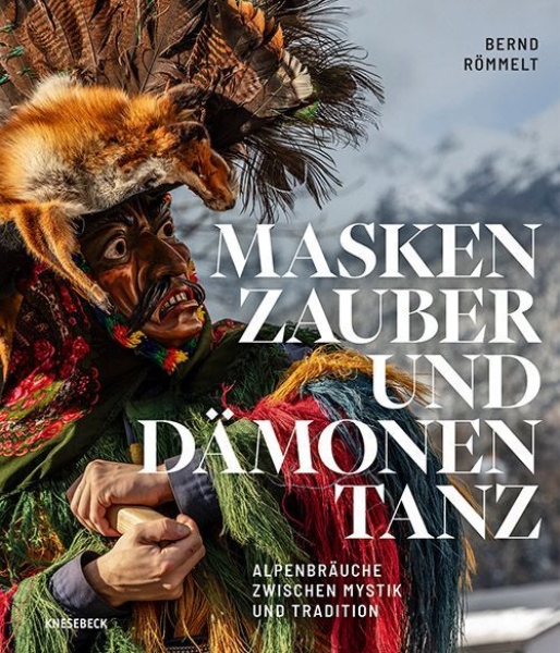 Buchcover und Innenansicht für das Buch: Maskenzauber und Dämonentanz