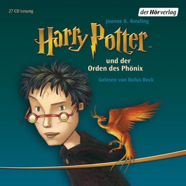 Buchcover und Innenansicht für das Buch: Harry Potter 5 und der Orden des Phönix