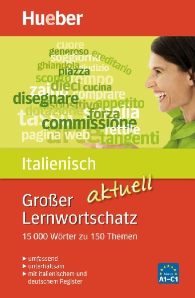 Buchcover und Innenansicht für das Buch: Großer Lernwortschatz Italienisch aktuell