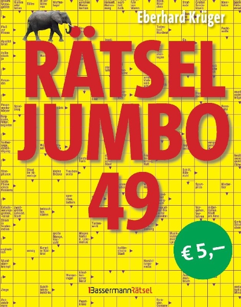 Buchcover und Innenansicht für das Buch: Rätseljumbo 49