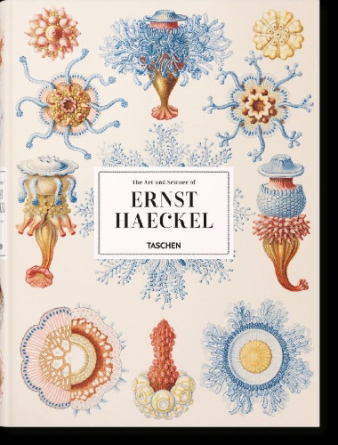 Buchcover und Innenansicht für das Buch: The Art and Science of Ernst Haeckel