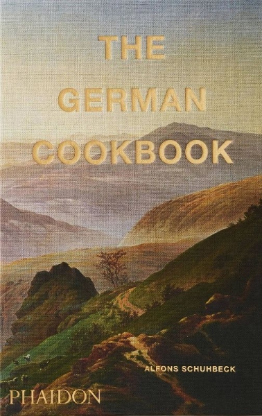 Buchcover und Innenansicht für das Buch: The German Cookbook