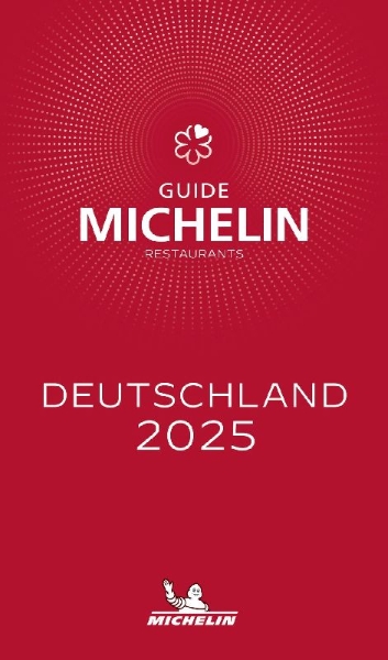 Buchcover und Innenansicht für das Buch: Michelin Deutschland 2025