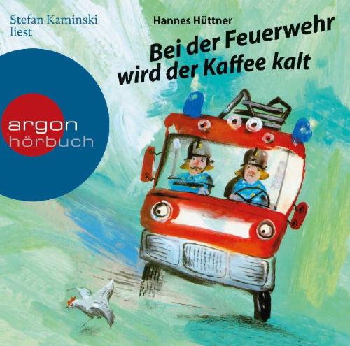 Buchcover und Innenansicht für das Buch: Bei der Feuerwehr wird der Kaffee kalt