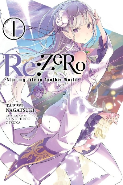 Buchcover und Innenansicht für das Buch: Re:ZERO, Vol. 1 (Novel)