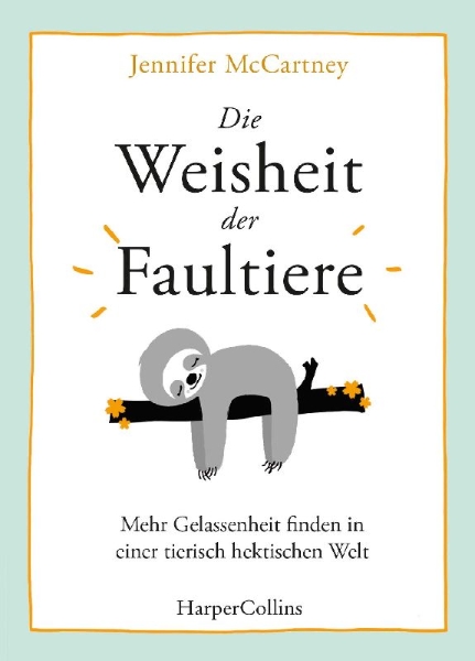 Buchcover und Innenansicht für das Buch: The Little Book of Sloth Philosophy