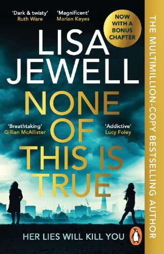 Buchcover und Innenansicht für das Buch: None of This is True