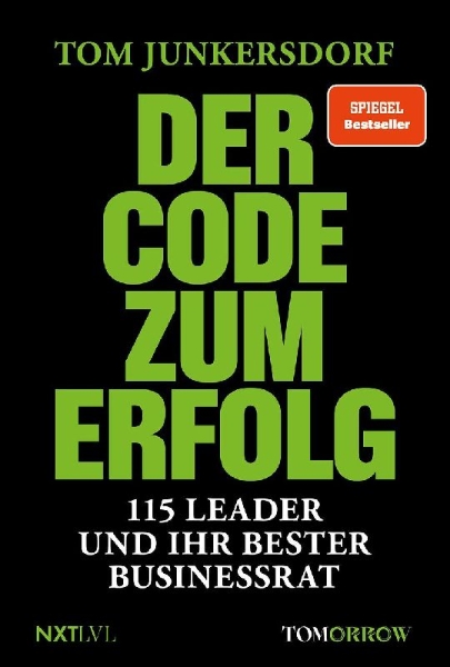 Buchcover und Innenansicht für das Buch: Der Code zum Erfolg