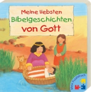 Buchcover und Innenansicht für das Buch: Mein Puzzlebuch: Meine liebsten Bibelgeschichten von Gott