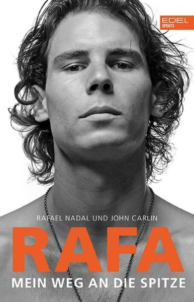 Buchcover und Innenansicht für das Buch: Rafa - Mein Weg an die Spitze
