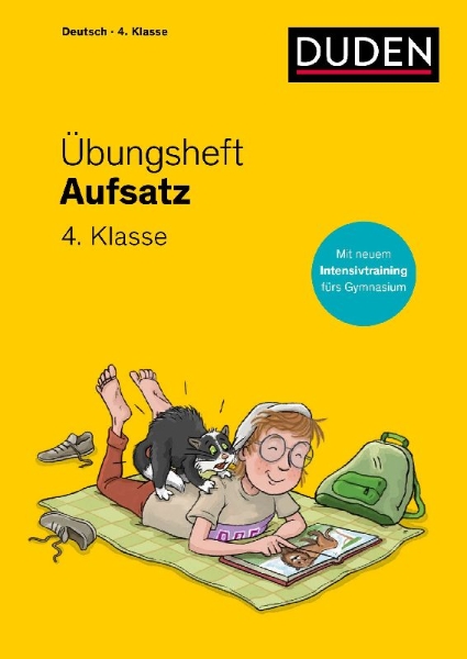 Buchcover und Innenansicht für das Buch: Übungsheft - Aufsatz 4. Klasse