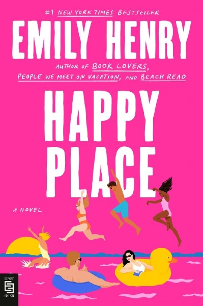 Buchcover und Innenansicht für das Buch: Happy Place