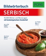 Buchcover und Innenansicht für das Buch: PONS Bildwörterbuch Serbisch
