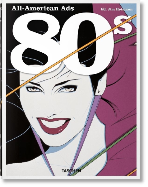 Buchcover und Innenansicht für das Buch: All-American Ads of the 80s
