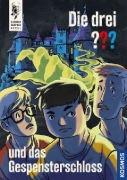 Buchcover und Innenansicht für das Buch: Die drei ??? und das Gespensterschloss