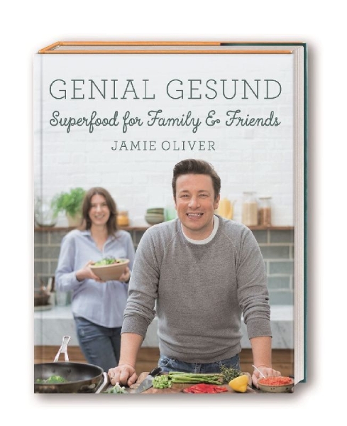 Buchcover und Innenansicht für das Buch: Genial gesund