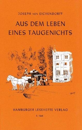 Buchcover und Innenansicht für das Buch: Aus dem Leben eines Taugenichts