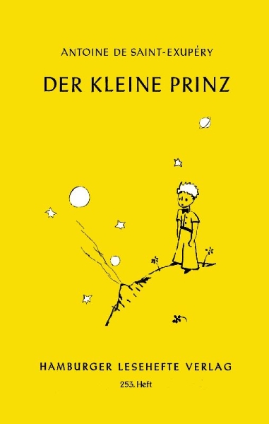 Buchcover und Innenansicht für das Buch: Der kleine Prinz