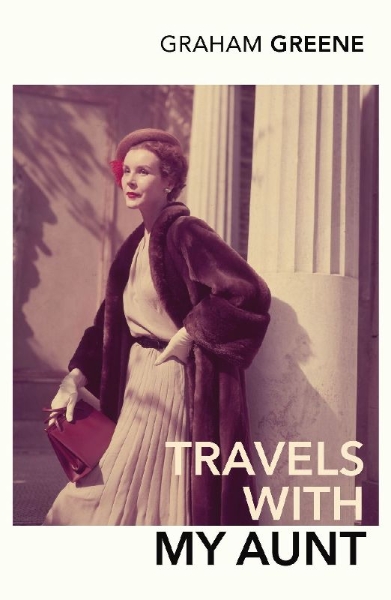 Buchcover und Innenansicht für das Buch: Travels with My Aunt