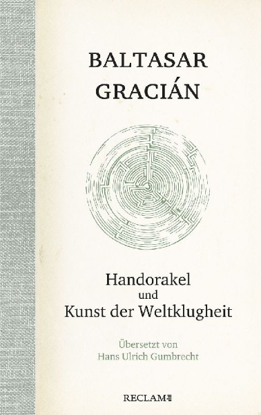 Buchcover und Innenansicht für das Buch: Handorakel und Kunst der Weltklugheit