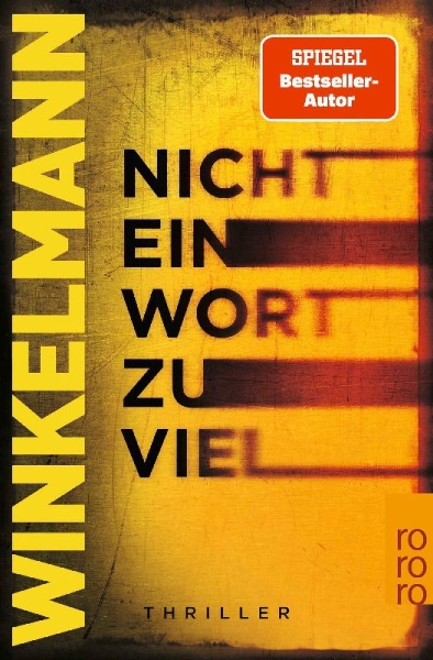 Buchcover und Innenansicht für das Buch: Nicht ein Wort zu viel