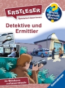 Buchcover und Innenansicht für das Buch: Wieso? Weshalb? Warum? Erstleser, Band 11 - Detektive und Ermittler