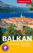 Buchcover und Innenansicht für das Buch: TRESCHER Reiseführer Balkan