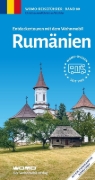 Buchcover und Innenansicht für das Buch: Entdeckertouren mit dem Wohnmobil Rumänien