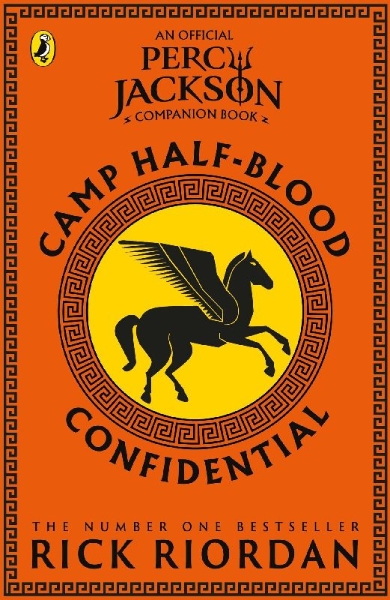 Buchcover und Innenansicht für das Buch: Camp Half-Blood Confidential (Percy Jackson and the Olympians)