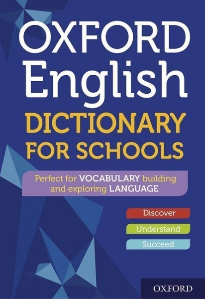 Buchcover und Innenansicht für das Buch: Oxford English Dictionary for Schools