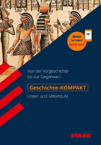 Buchcover und Innenansicht für das Buch: STARK Geschichte-KOMPAKT - Unter- und Mittelstufe